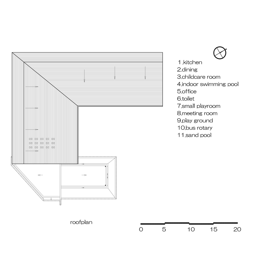 早教機構屋頂施工圖